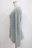 画像2: axes femme / パール使いニットPO M ミント H-26-01-10-1059-AX-TO-NS-ZH (2)