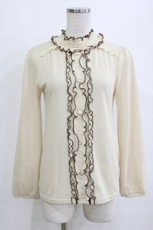 画像: axes femme / ハイネックプルオーバー M 生成り H-26-01-10-1062-AX-TO-NS-ZH