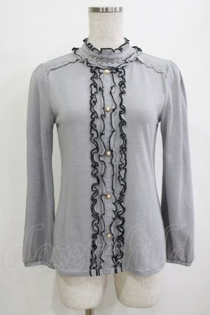 画像: axes femme / ハイネックプルオーバー M グレー H-26-01-10-1063-AX-TO-NS-ZH