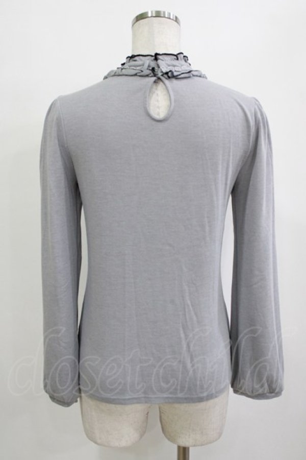 画像3: axes femme / ハイネックプルオーバー M グレー H-26-01-10-1063-AX-TO-NS-ZH (3)