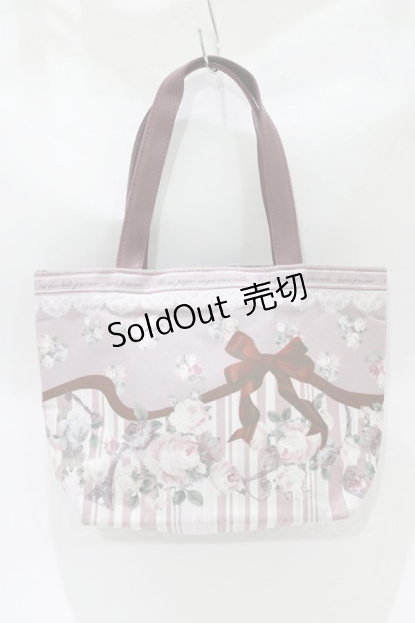 画像2: axes femme / トートバッグ  ピンク H-26-01-10-1068-AX-BG-NS-ZH (2)