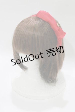 画像: Angelic Pretty / French Girlカチューシャ  レッド H-26-01-10-1075-AP-AC-NS-ZH