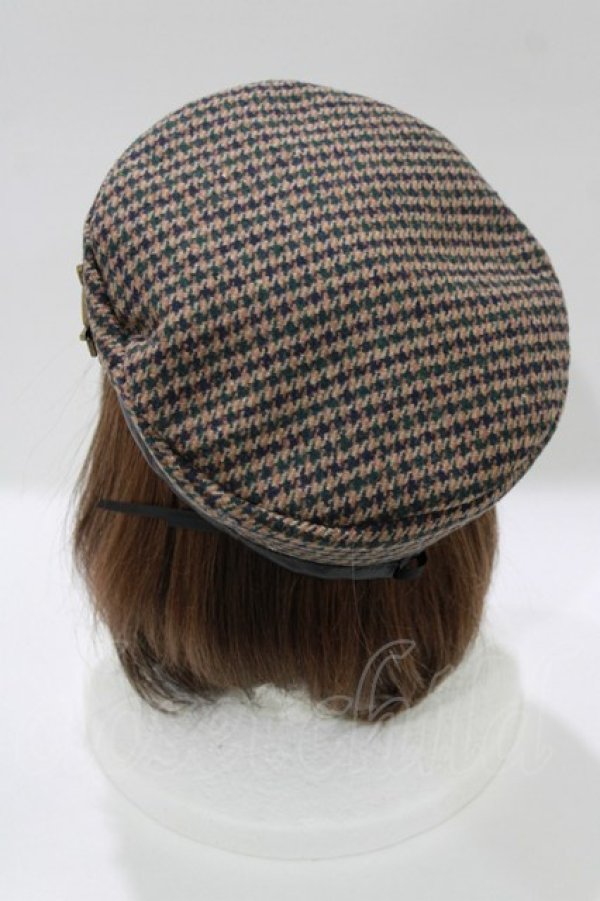 画像2: Maison de FLEUR Petite Robe canone / 描く彼女のベレー帽  ブラウン H-26-01-10-1081-EL-AC-NS-ZH (2)