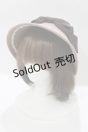 画像: Innocent World / マリーリボンハット  ミルクココア×ショコラ/Milk cocoa×Chocolat H-26-01-10-1087-IW-AC-NS-ZH