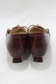 画像3: an another angelus / 細ベルト使いクラシカルパンプス L/24.5cm Bordeaux H-26-01-10-1088-CA-SH-NS-ZH (3)