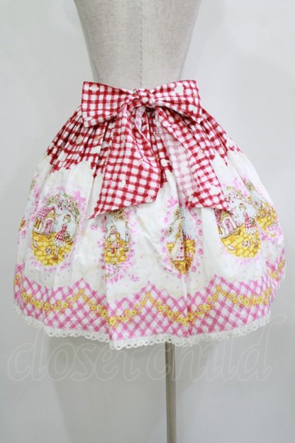 画像3: BABY,THE STARS SHINE BRIGHT / Wiz Me♪Over the Rainbow柄スカート Free エンジ H-26-01-10-1090-BA-SK-NS-ZH (3)