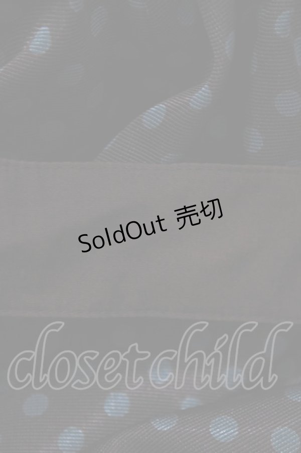 画像4: Innocent World / ドット柄ホルターネックジャンパースカート M ネイビー H-26-01-10-1007-IW-OP-NS-ZH (4)