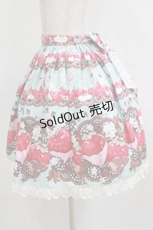 画像2: BABY,THE STARS SHINE BRIGHT / Creamy Berry Fairy Dream柄スカート Free ミント H-26-01-10-1010-BA-SK-NS-ZH (2)