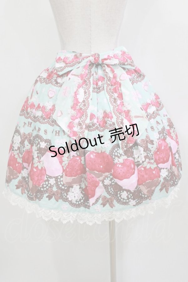 画像3: BABY,THE STARS SHINE BRIGHT / Creamy Berry Fairy Dream柄スカート Free ミント H-26-01-10-1010-BA-SK-NS-ZH (3)