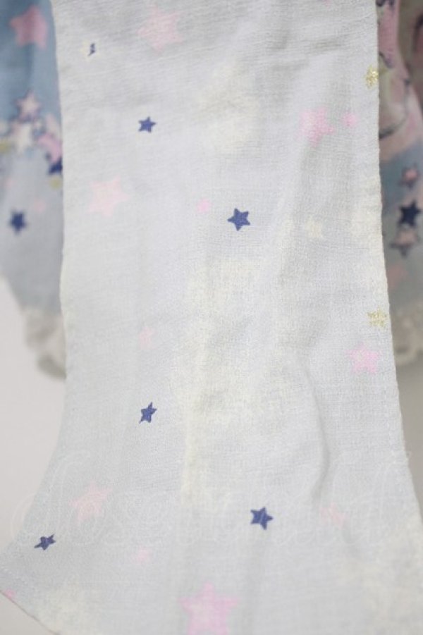 画像5: BABY,THE STARS SHINE BRIGHT / 星屑Fantasia 双子の星ネコちゃんのホロスコープ 柄スカート Free サックス H-26-01-10-1011-BA-SK-NS-ZH (5)