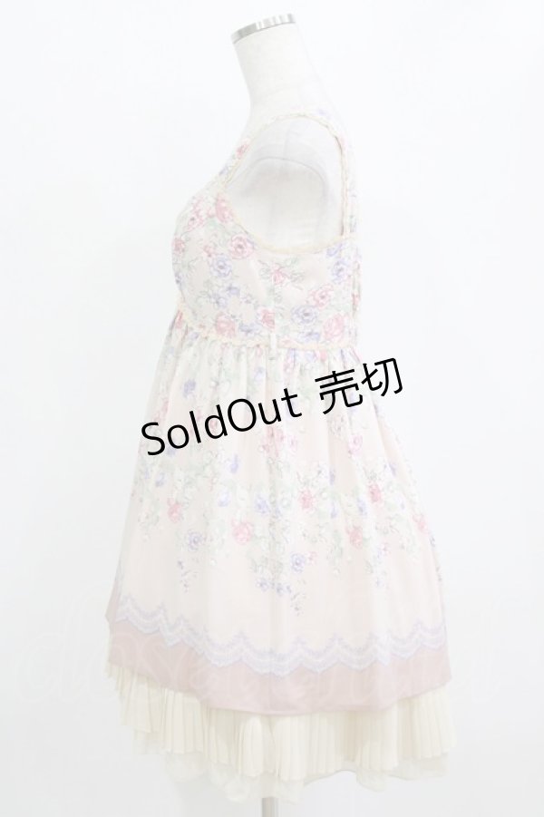 画像2: axes femme / 花柄ワンピース M ピンク H-26-01-10-1015-AX-OP-NS-ZH (2)