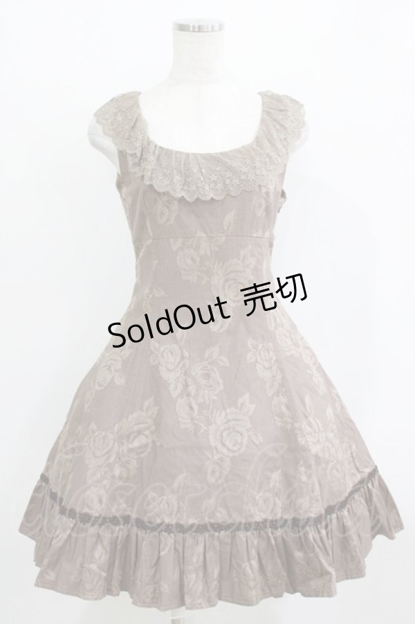 画像2: Victorian maiden / ラヴィニアバッスルワンピース Free ブラウン H-26-01-10-1002-CL-OP-NS-ZH (2)