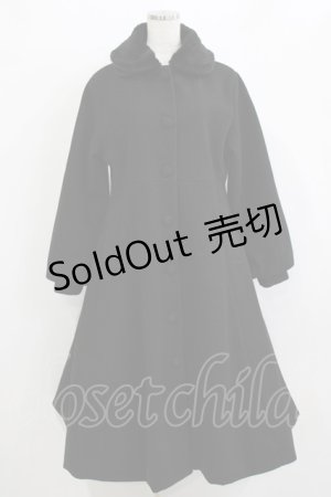 画像: m petit by misako / AM*リボンコート L ブラック H-26-01-10-1021-LO-CO-NS-ZH