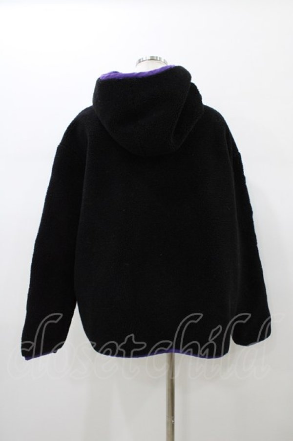 画像2: Candy Stripper / HUG HUG KOALA BOA CHINA JACKET  ブラック H-26-01-10-061-PU-JA-KB-ZH (2)