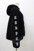 画像3: Candy Stripper / HUG HUG KOALA BOA CHINA JACKET  ブラック H-26-01-10-061-PU-JA-KB-ZH (3)