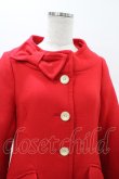 画像4: Emily Temple cute / スタンドカラーコート  レッド H-26-01-10-018-ET-CO-KB-ZH (4)