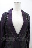 画像4: Ozz Croce / レースアップZIPジャケット  紫 H-26-01-10-021-OO-JA-KB-ZH (4)