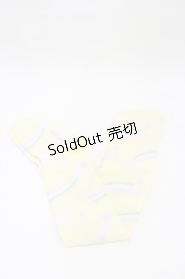 画像1: Angelic Pretty / スターシャワーオーバーニー  イエロー H-26-01-11-005-AP-ZA-KB-ZH (1)