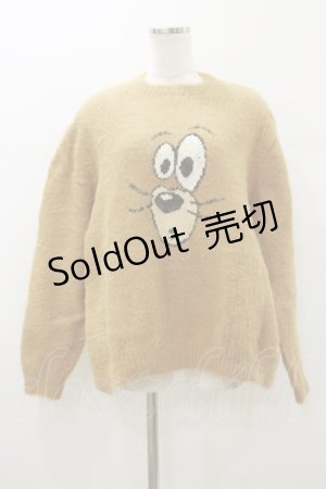 画像: Candy Stripper / TOM and JERRY FLUFFY KNIT 2 BROWN H-26-01-11-052-PU-TO-KB-ZH