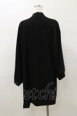 画像2: Qutie Frash / 羽織風カットソーカーデ  黒 H-26-01-11-056-QU-TO-KB-ZH (2)