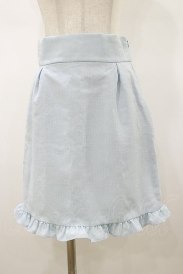 画像1: MILK / CEREMONYタイトスカート  サックス H-26-01-11-063-ML-SK-KB-ZH (1)