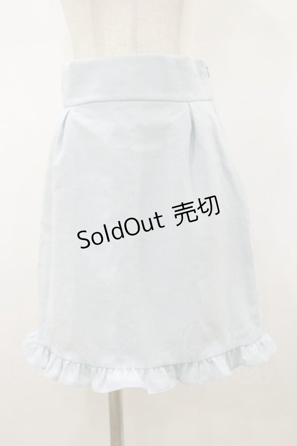 画像1: MILK / CEREMONYタイトスカート  サックス H-26-01-11-063-ML-SK-KB-ZH (1)