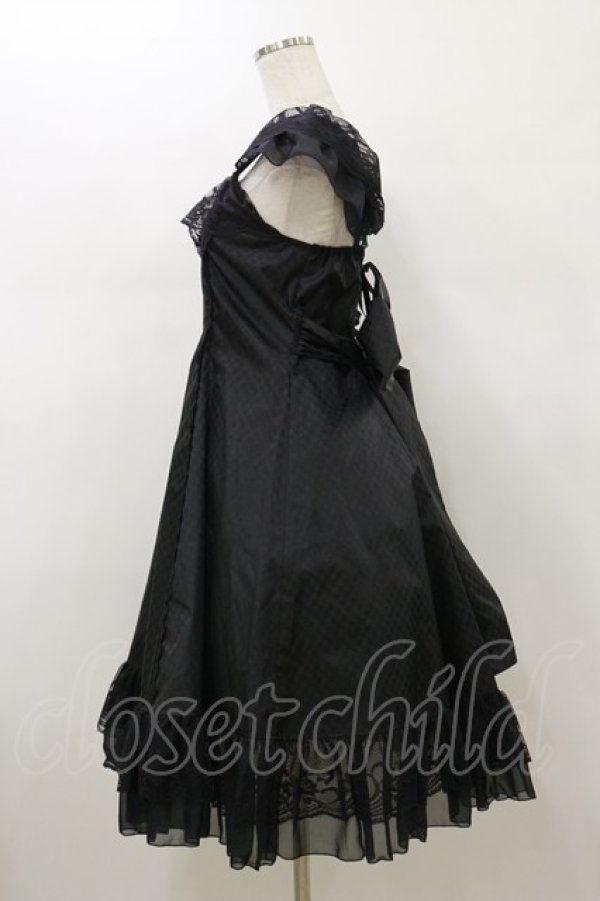 画像3: MR corset / KEYチャームチェック柄ZIPワンピース  黒 H-26-01-11-070-PU-OP-KB-ZH (3)