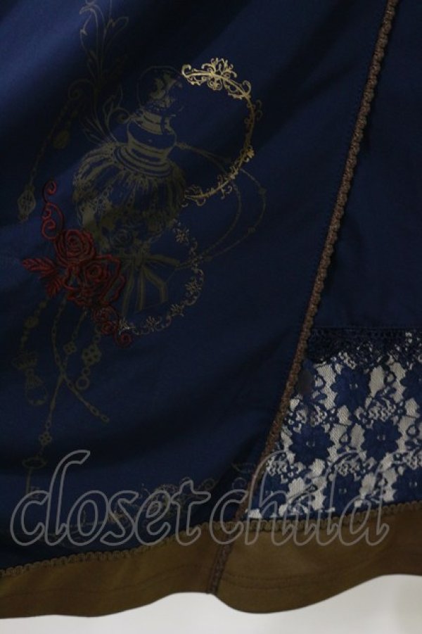 画像4: Ozz oneste / Renaissance Roseカーデワンピース  青 H-26-01-11-072-OO-OP-KB-ZH (4)