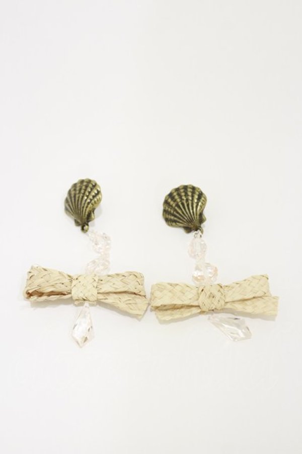 画像1: Katie / Shellイヤリング  ゴールド H-26-01-11-011-LO-AC-KB-ZH (1)