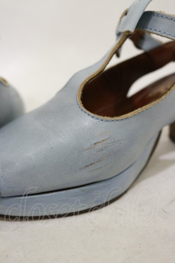 画像4: Jane Marple / リボンストラップサンダル L サックス H-26-01-11-001-JM-SH-KB-ZH (4)