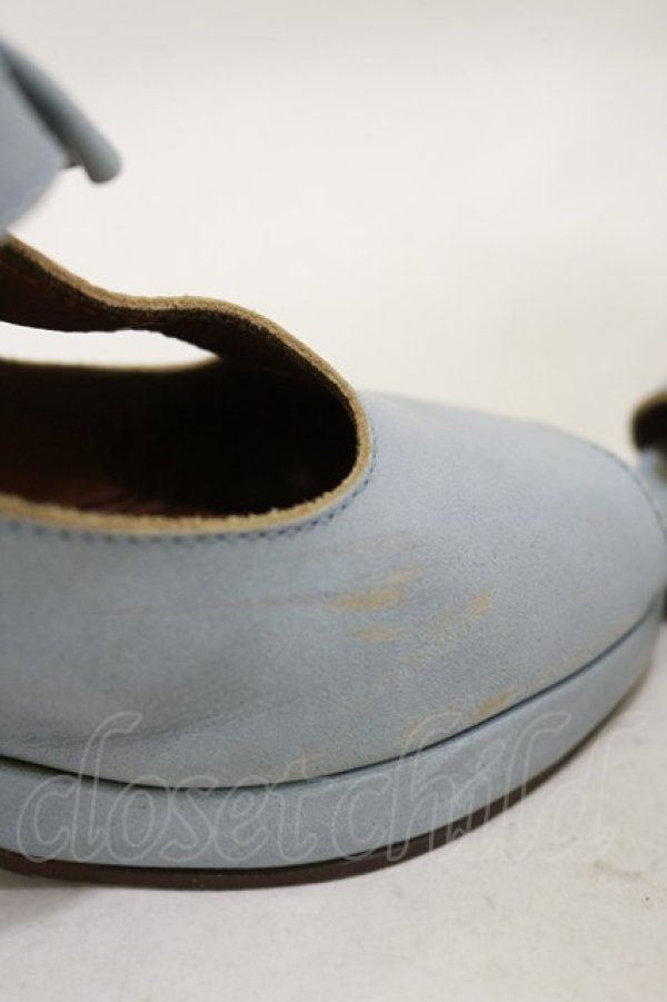 画像5: Jane Marple / リボンストラップサンダル L サックス H-26-01-11-001-JM-SH-KB-ZH (5)