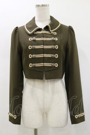 画像: Innocent World / ブレード付ショートジャケット L カーキ H-26-01-12-046-IW-JA-NS-ZH