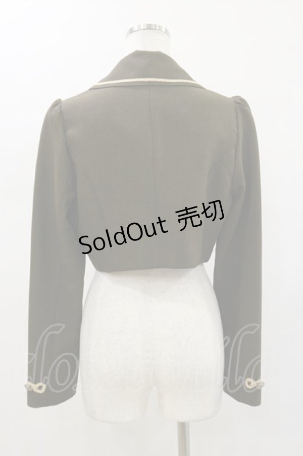 画像2: Innocent World / ブレード付ショートジャケット L カーキ H-26-01-12-046-IW-JA-NS-ZH (2)