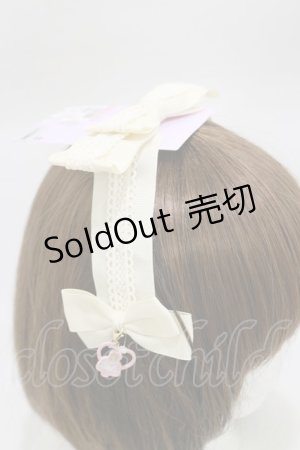 画像: m petit by misako / AM*マロンクリームヘッドドレス  アイボリー H-26-01-12-008-LO-AC-NS-ZH