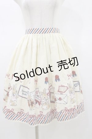 画像: Innocent World / ラビットレタースカート Free オフ H-26-01-12-071-IW-SK-NS-ZH