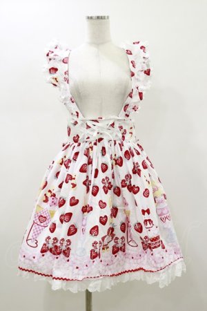 画像: Angelic Pretty / Lyrical Bunny Parlorスカート Free 白 H-26-01-12-074-AP-SK-NS-ZH