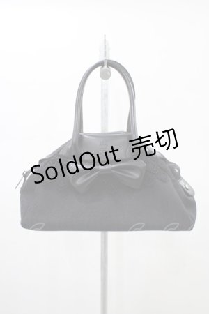 画像: Moi-meme-Moitie / ブラックレースバッグ  黒 H-26-01-12-1017-MO-BG-KB-ZH