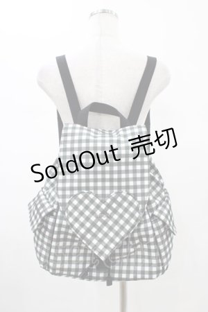 画像: MILK / ギンガムGirlリュック   H-26-01-12-1018-ML-BG-KB-ZH