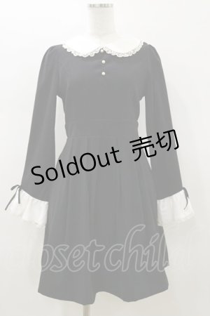 画像: LODISPOTTO / パールボタンワンピース M ブラック H-26-01-12-077-LO-OP-NS-ZH