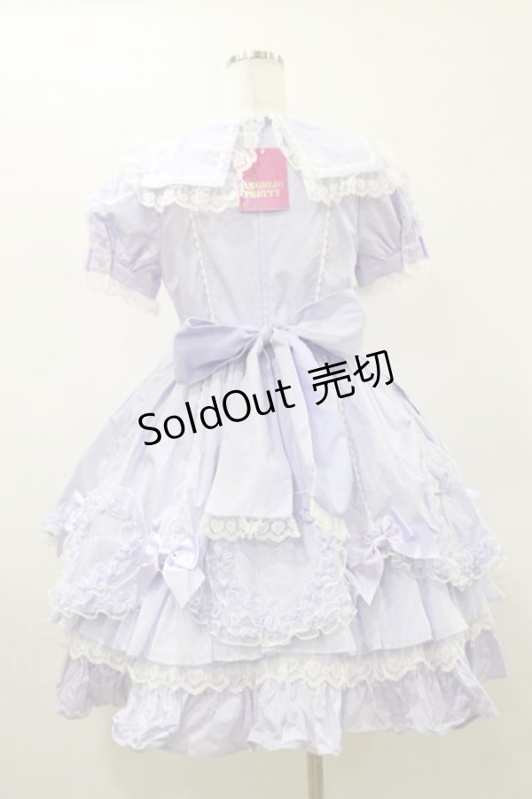 画像2: Angelic Pretty / Fantasic Heartワンピース FREE ラベンダー H-26-01-12-082-AP-OP-YZ-ZH (2)