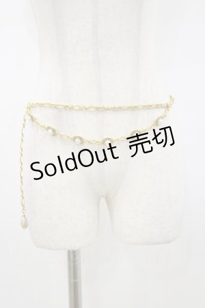 画像: INGEBORG / チェーンベルト  ゴールド H-26-01-12-017-LO-ZA-NS-ZH