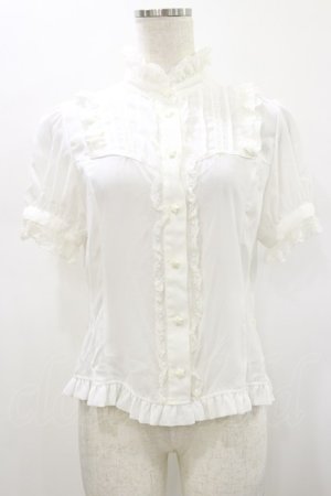 画像: Innocent World / 星空と乙女の祈りブラウス M オフ H-26-01-12-035-IW-BL-NS-ZH