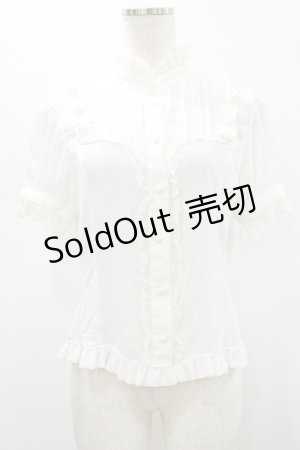 画像: Innocent World / 星空と乙女の祈りブラウス M オフ H-26-01-12-035-IW-BL-NS-ZH
