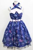 画像1: Angelic Pretty / Neon Star Dinerジャンパースカート Free ネイビー H-26-01-13-001-AP-OP-NS-ZH (1)