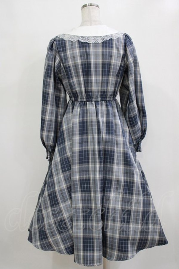 画像3: m petit by misako / サンリオキャラクターズコラボ シナモロール ワンピース S ブルー H-26-01-13-024-LO-OP-NS-ZH (3)