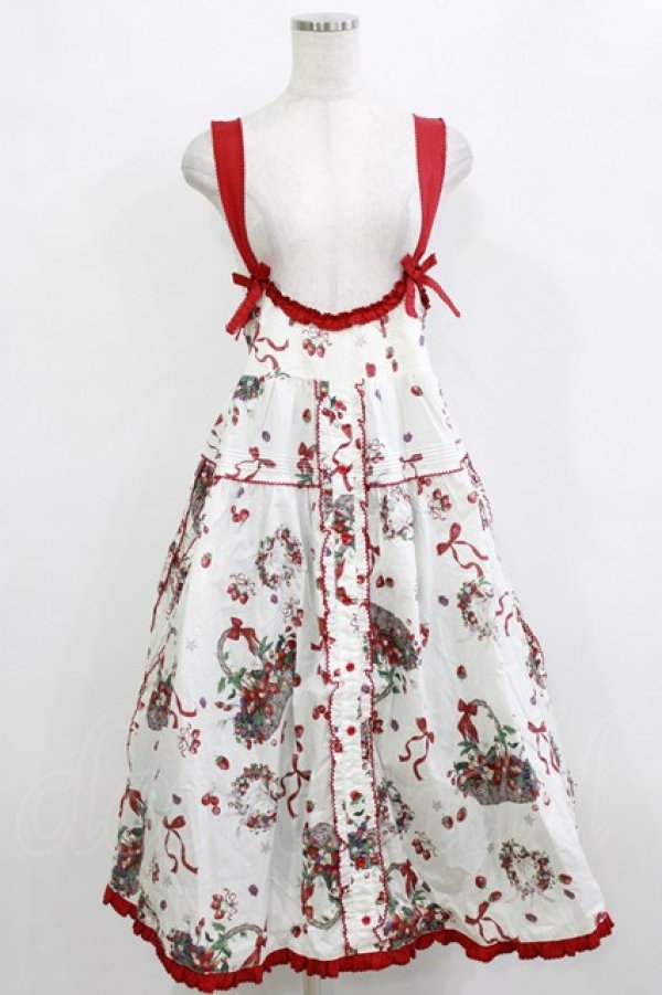 画像1: Maple Sugar（海外ロリータブランド） / Picnic Basket ジャンパースカート S オフ H-26-01-13-027-PU-OP-NS-ZH (1)