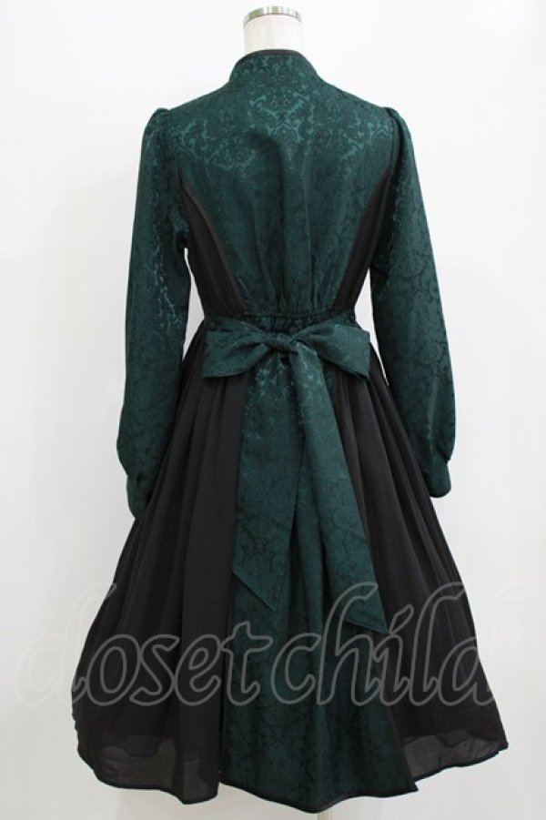 画像3: axes femme Kawaii / シノワズリワンピース M グリーン H-26-01-13-028-AX-OP-NS-ZH (3)