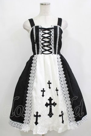 画像: Chalmiere / クロスモチーフジャンスカ M ブラック H-26-01-13-004-PU-OP-NS-ZH