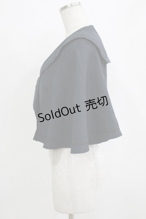 画像2: Kurumi Collaboration / マリンアカデミアケープ M ネイビー H-26-01-13-037-GO-JA-NS-ZH (2)