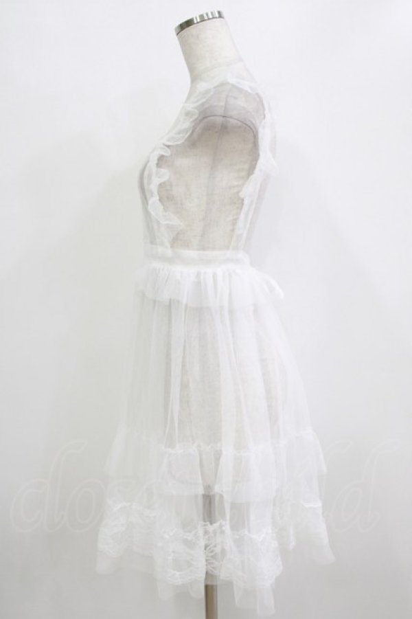 画像2: FLC / 星名桜子 hsチュールエプロンジャンスカ S オフ H-26-01-13-044-LO-OP-NS-ZH (2)